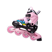 VENOR Ignite LED Inliners - Black/Pink-ScootWorld.dk