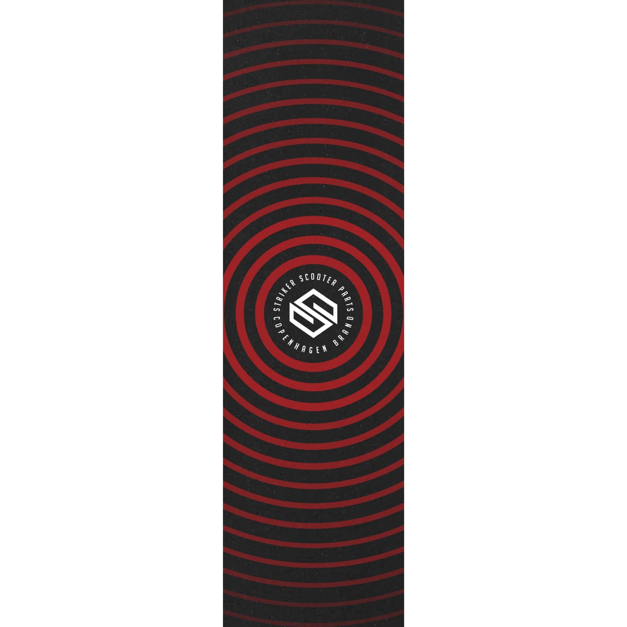 Striker 6.5" Griptape Til Løbehjul - Rings Red-ScootWorld.dk