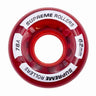 Supreme Rollers Quad Wheels 62mm/78A - Red