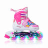 VENOR Ignite LED Skeelers - Shiny Pink