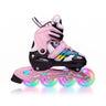 VENOR Ignite LED Skeelers - Black/Pink