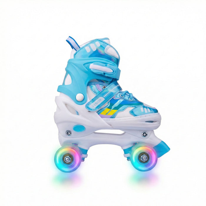 VENOR Ignite LED Quad Rolschaatsen - Teal