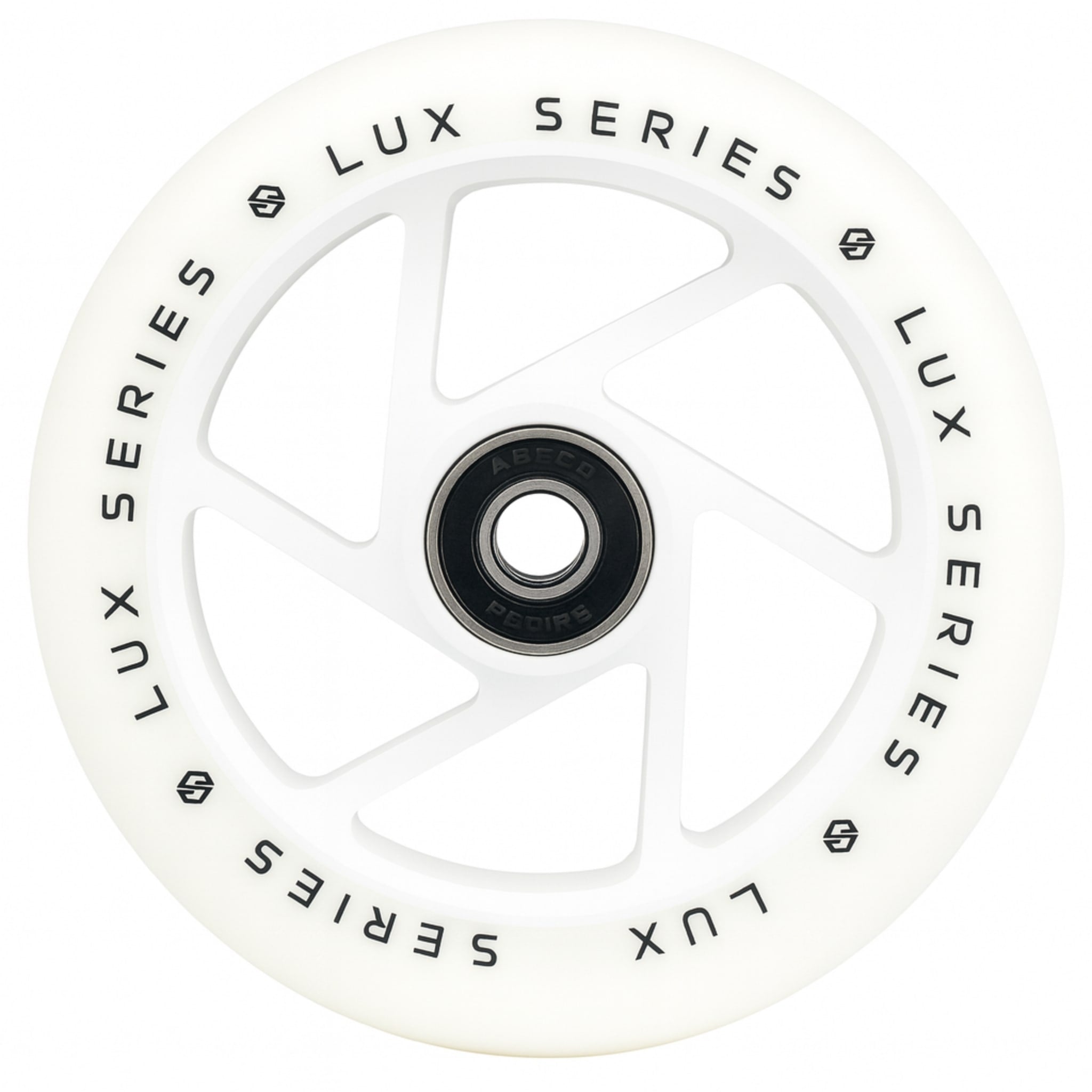 Striker Lux Spoked 110mm Hjul til Løbehjul - White-ScootWorld.dk