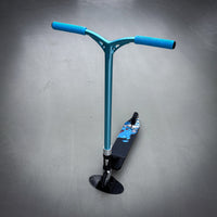 Striker Panda Freestyle Custom Build - Black/Teal/Silver-ScootWorld.dk