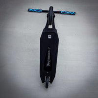 Striker Ethic 460mm Black Teal Custom Build - Black/Teal-ScootWorld.dk