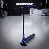 Striker Ethic 500mm Chrome Blue Custom Build - Blue/Black-ScootWorld.dk