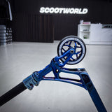 Striker Ethic 500mm Chrome Blue Custom Build - Blue/Black-ScootWorld.dk