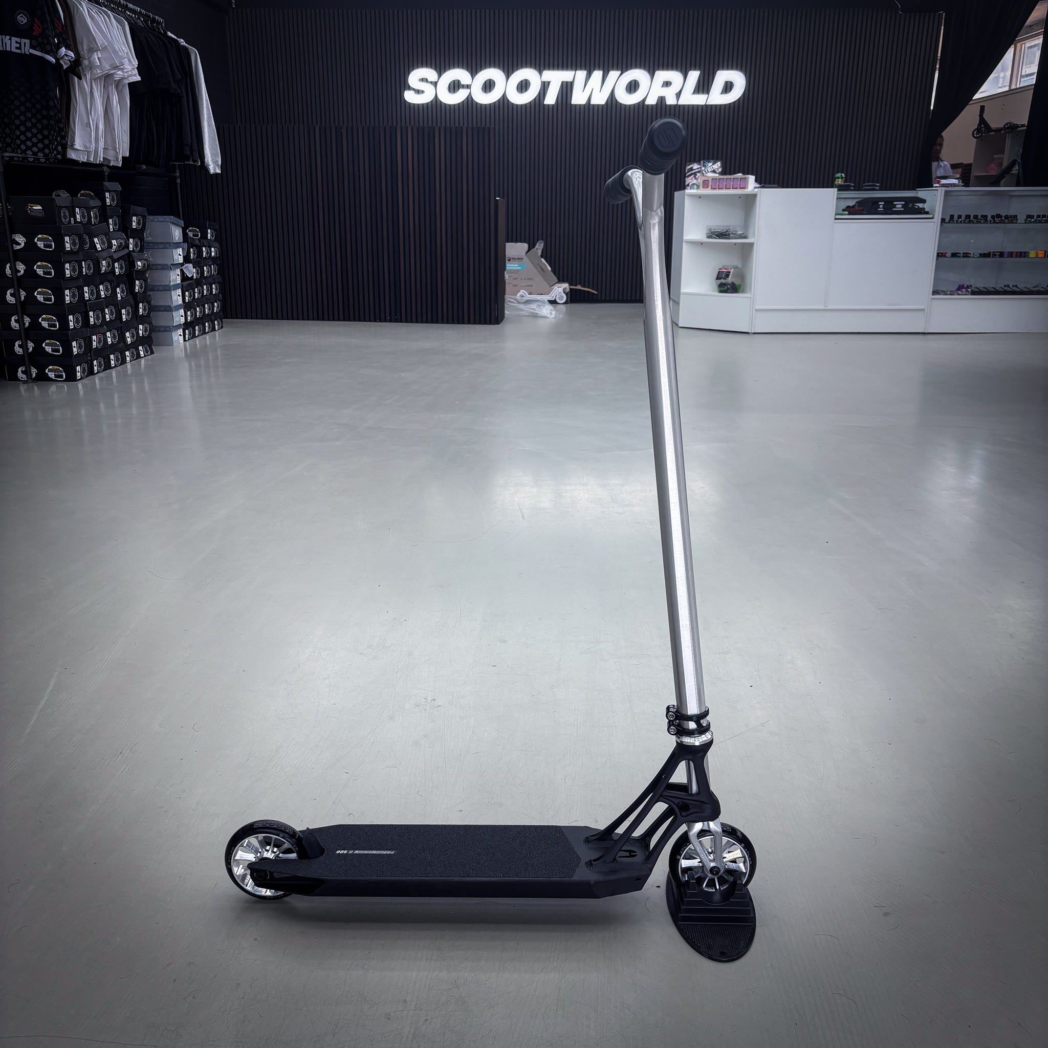 Ethic Pande Wolp Custom Build - Black/Silver-ScootWorld.dk