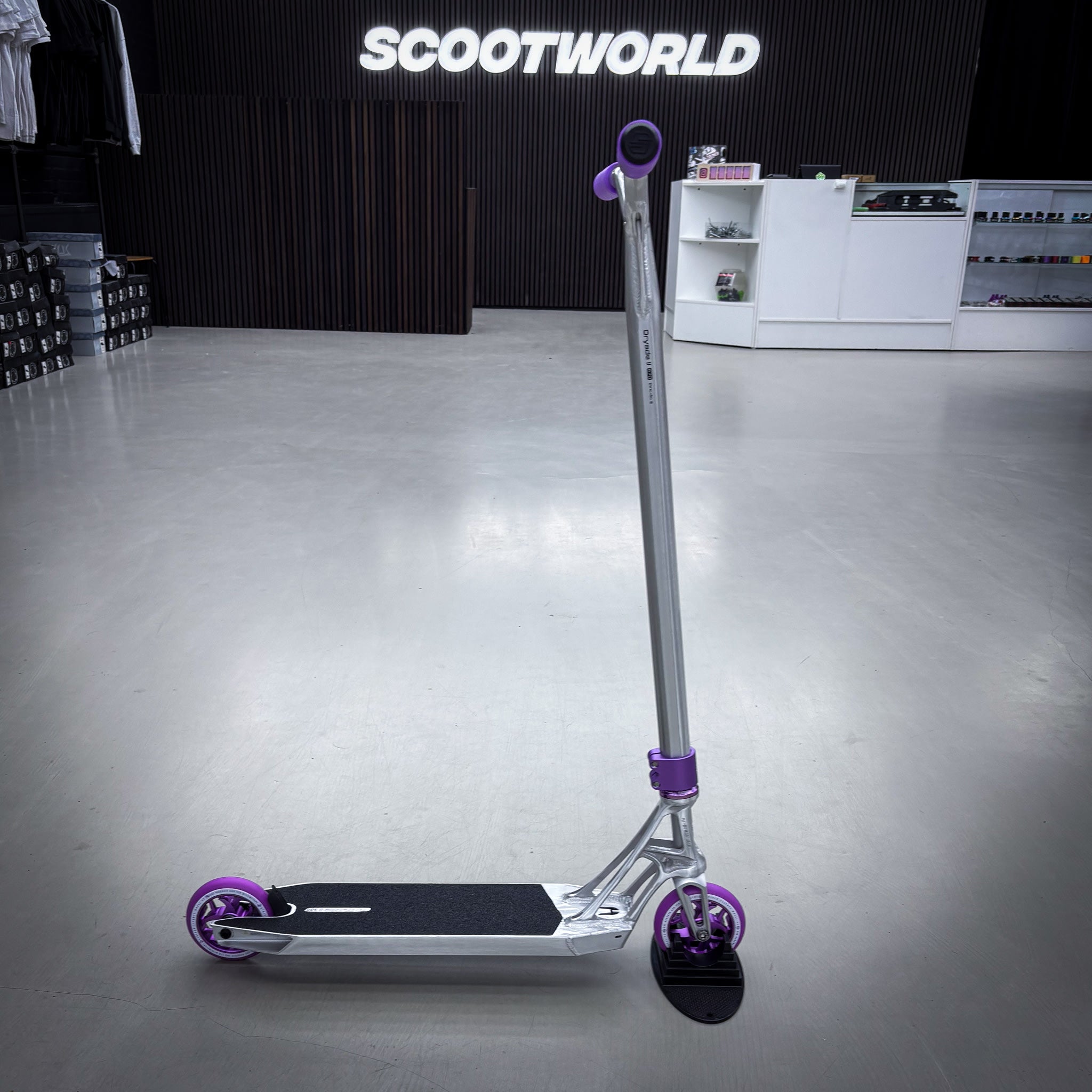 Striker Ethic Silver/Purple 500 Custom Build - Silver/Purple-ScootWorld.dk