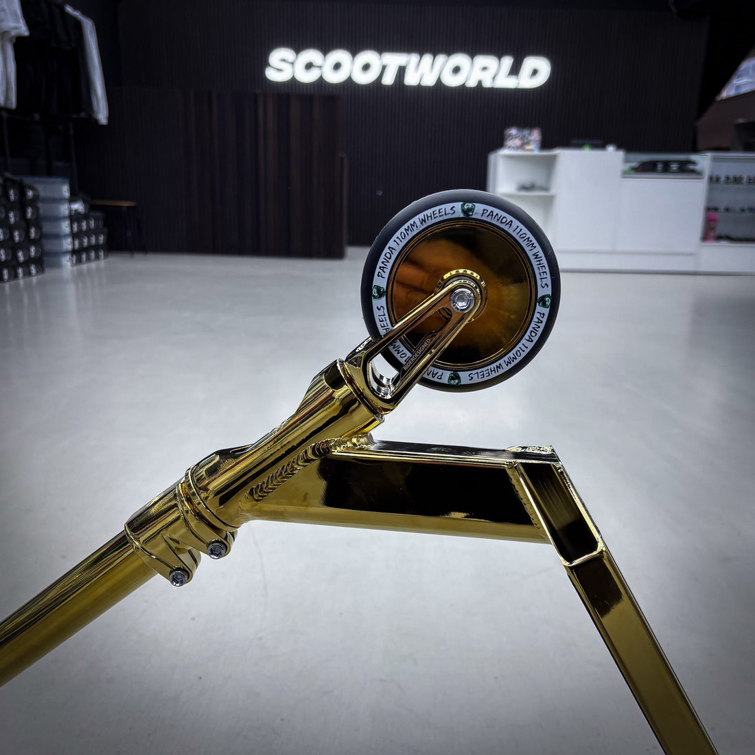 Striker Gold Custom Løbehjul - Gold-ScootWorld.dk
