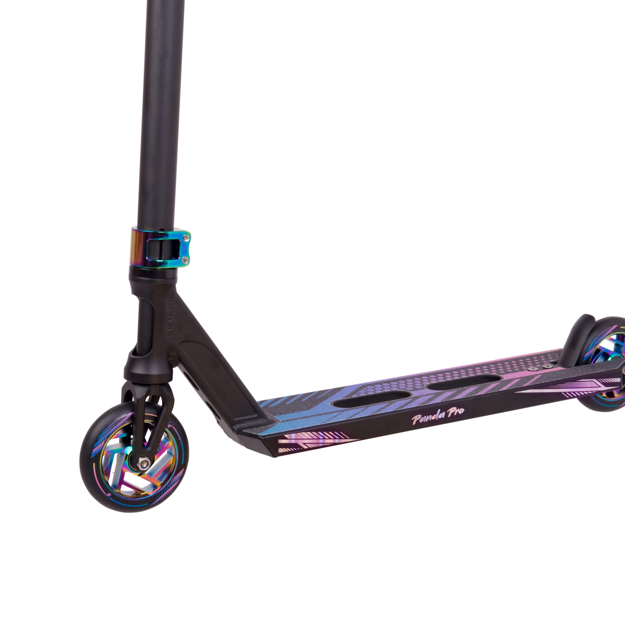 Panda Pro Trick Løbehjul - Black/Rainbow-ScootWorld.dk