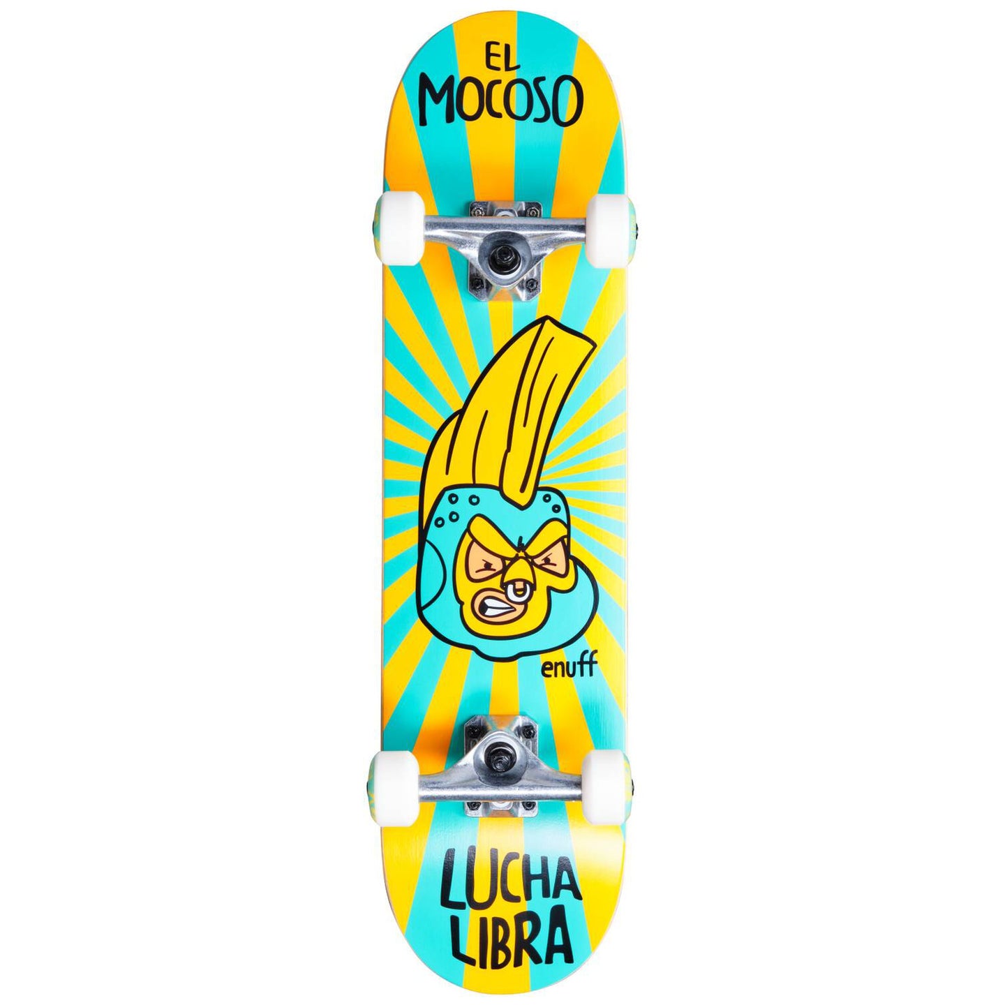 Enuff Lucha Libre Komplet Skateboard - Gul-ScootWorld.dk