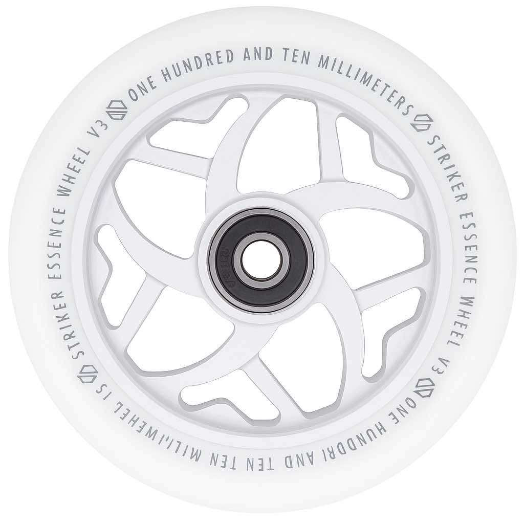 Striker Essence V3 Colorblast PU 110mm Roues Trottinette Freestyle - White