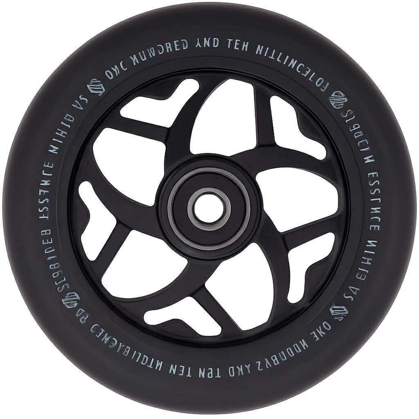 Striker Essence V3 Colorblast PU 110mm Hjul Til Løbehjul - Black-ScootWorld.dk