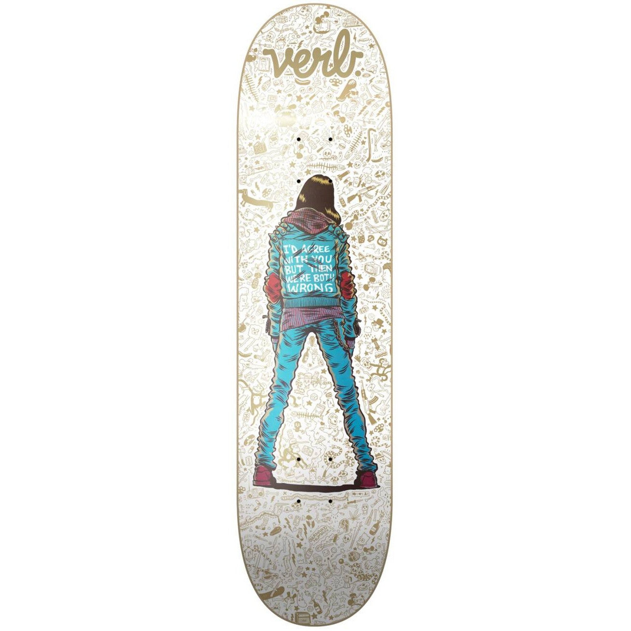 Verb Human Skateboard Deck - Politics-ScootWorld.dk