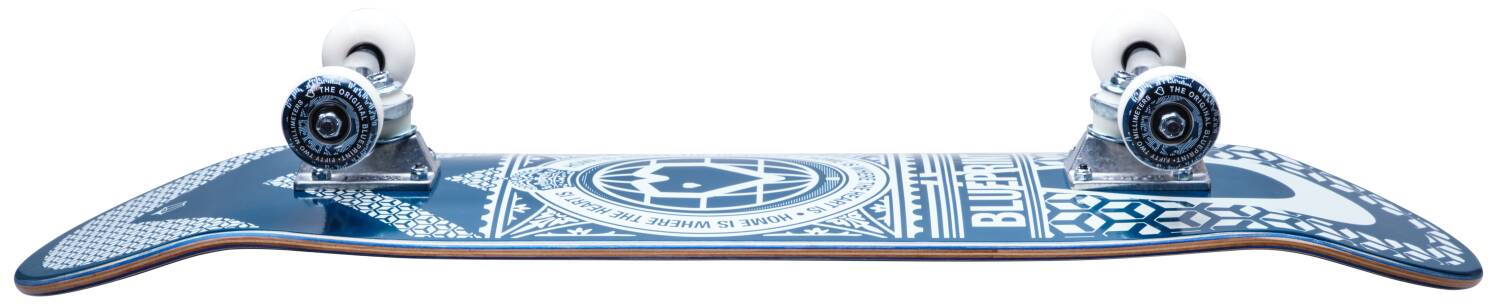 Blueprint Home Heart Complete Skateboard - Blue/White