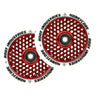 Root Honeycore Hvid 110mm Roues Trottinette Freestyle 2-pak - Red