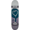 Blueprint Spray Heart Skateboard Complets - Grey