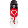 Blueprint Spray Heart Skateboard Complets - Black/Red