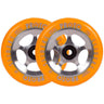 Proto Sliders Starbright Roues Trottinette Freestyle 2-Pak - Orange On Raw