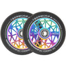 Oath Bermuda 110MM Roues Trottinette Freestyle 2-Pak - Rainbow