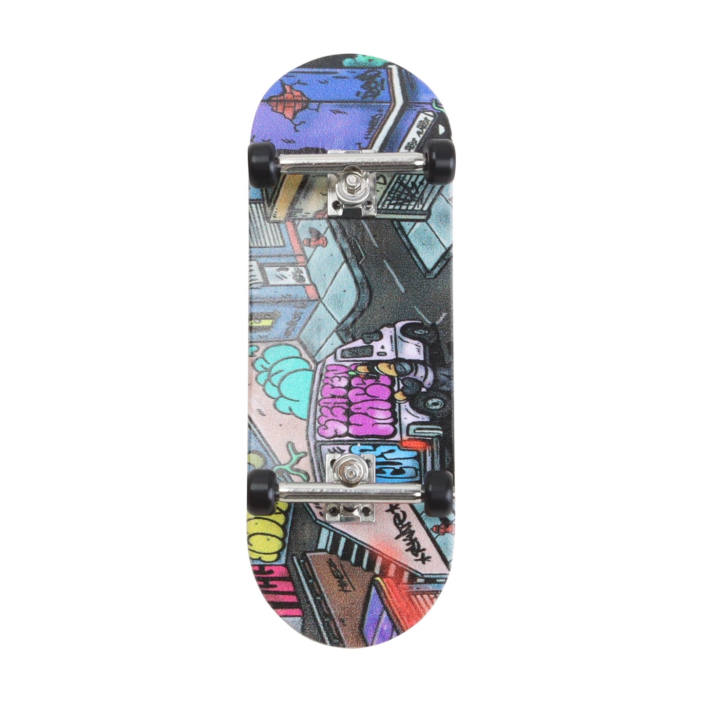 SkatenHagen Fingerboard - Gritty Graffiti-ScootWorld.dk