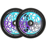 Oath Bermuda 110MM Roues Trottinette Freestyle 2-Pak - Blue/Purple