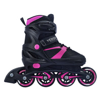 Venor Primo Inliners (Børn) - Black/Pink-ScootWorld.dk