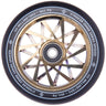 Striker Zenue Series Black PU Stuntstep Wielen - Gold Chrome