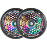 Root Honeycore 110mm Roues Trottinette Freestyle 2-pak - Rainbow