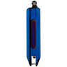Striker Park V2 Stuntstep Deck - Blue Chrome