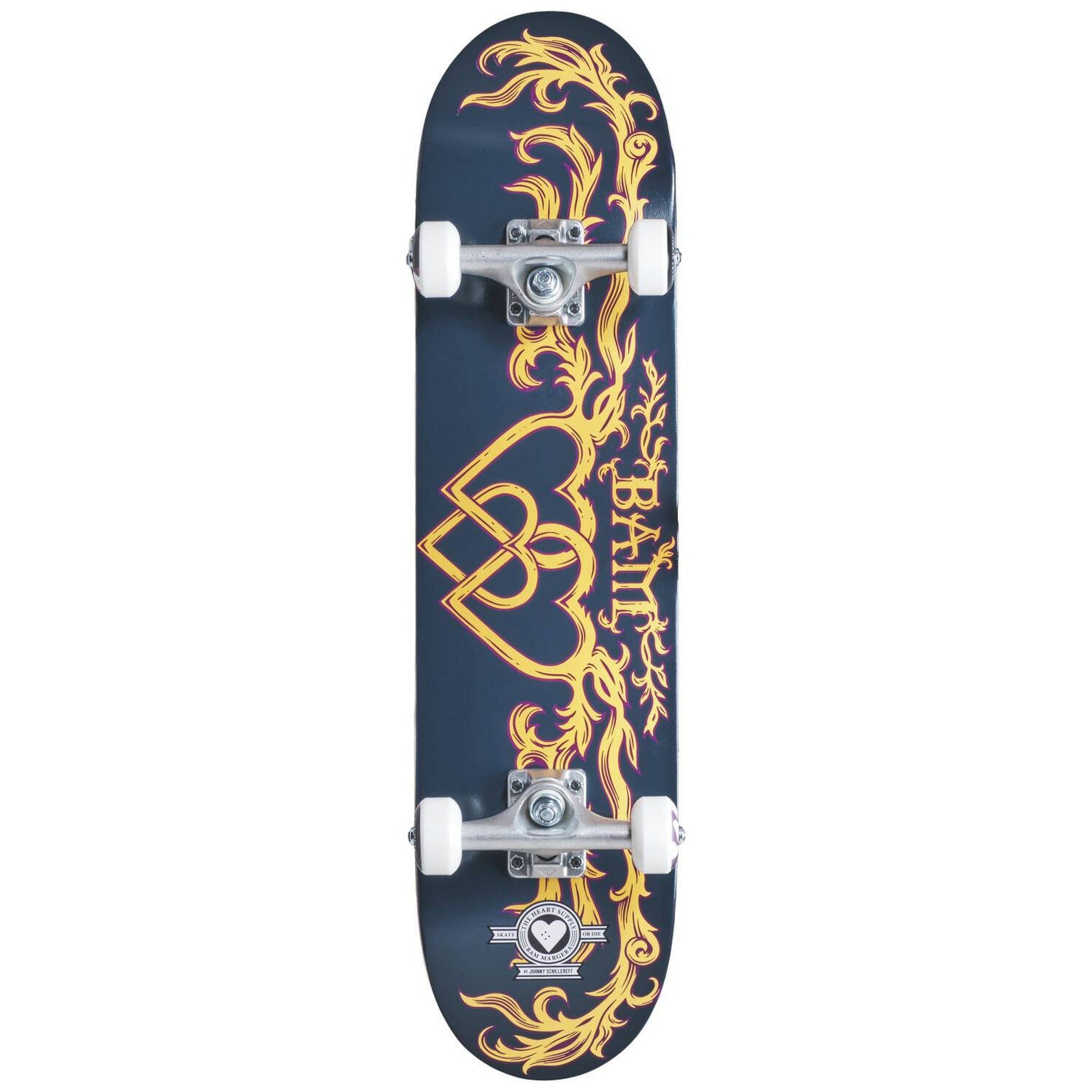 Heart Supply Bam Pro Komplet Skateboard - Bamly (Gold)-ScootWorld.dk