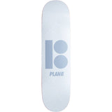 Plan B Team Texture Skateboard Deck - White-ScootWorld.dk