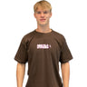 Simon Simzuz T-shirt - Marron