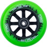 Longway Tyro Nylon Core Roues Trottinette Freestyle - Green/Black Flame
