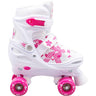 Roces Quaddy 3.0 Justerbar Rollers enfant - White