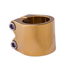 Striker Lux Double Stuntstep Clamp - Gold Chrome
