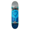 Blueprint Spray Heart V2 Complete Skateboard - Silver