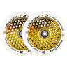 Root Honeycore Hvid 110mm Roues Trottinette Freestyle 2-pak - Gold