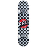 RAD Checkers Komplet Skateboard - Checkers Black-ScootWorld.dk