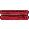 Striker Logo Poignées Trottinette Freestyle - Black/Red