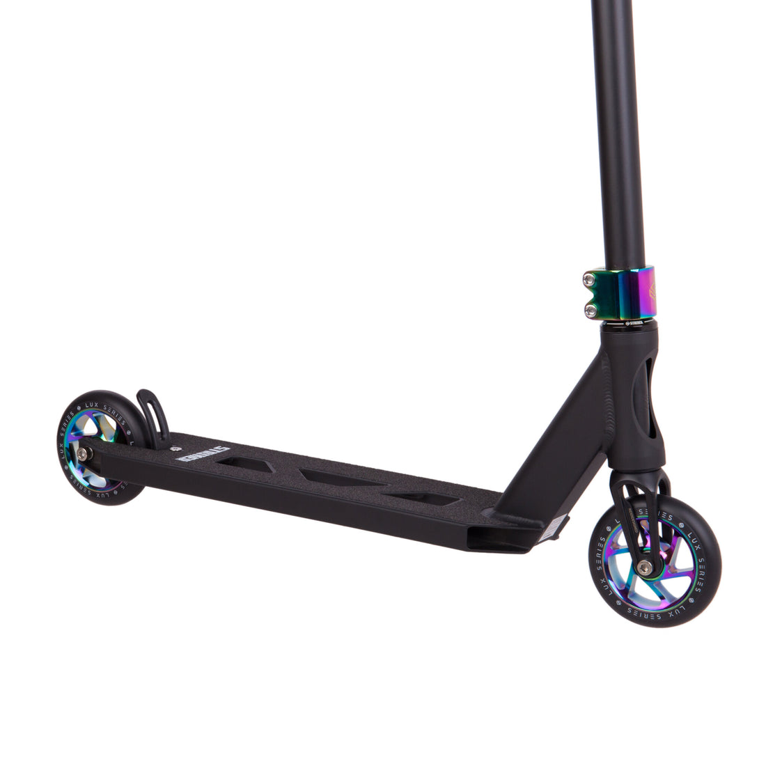 Striker Essential Stuntstep - Black/Rainbow