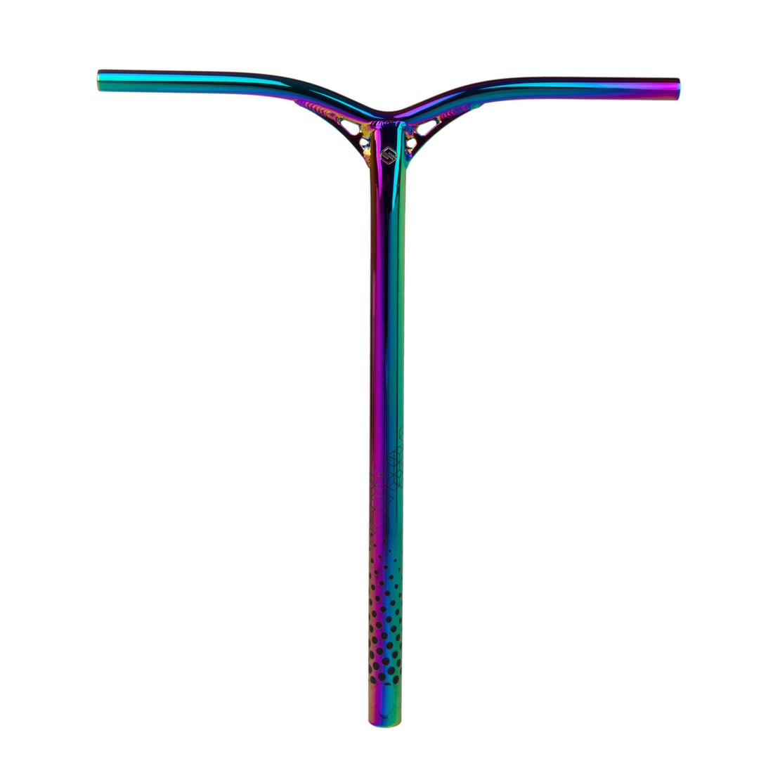 Striker Lux V2 Aluminium Stuntstep Bars - Rainbow