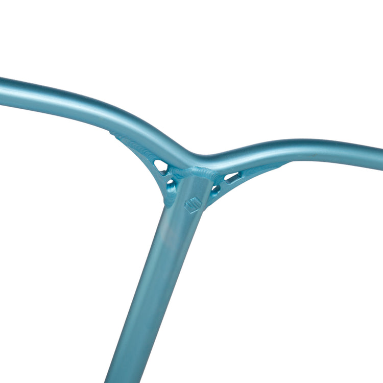 Striker Lux V2 Aluminium Stuntstep Bars - Teal/White