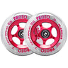 Proto X Centrano Plasmas Stuntstep Wielen 2-Pack - Clear On Red