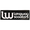 Longway Logo sticker pour trottinette - Sort