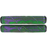 Striker Logo Poignées Trottinette Freestyle - Rainbow (Purple/Light Blue/Green)