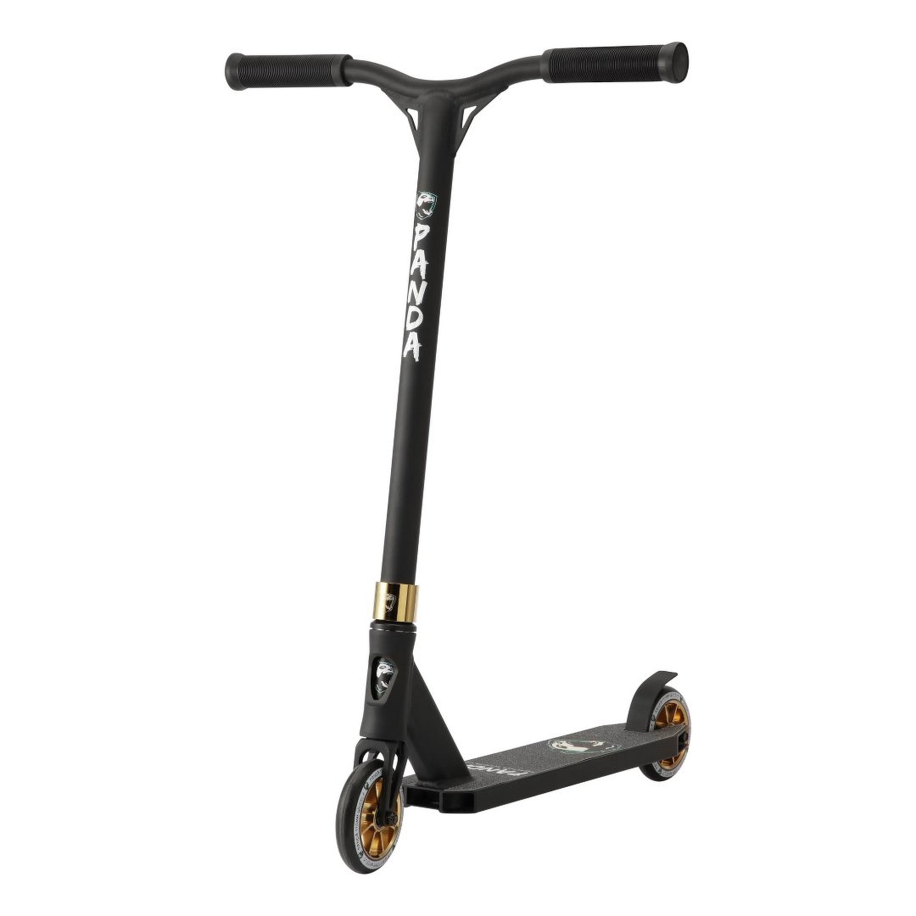 Panda Optimus Trick Løbehjul - Black/Gold Chrome-ScootWorld.dk