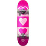 Heart Supply Quadron Logo Skateboard Complets - Pink