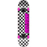 Speed Demons Checkers Skateboard Complets - Checkers Pink
